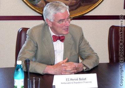 ambasadorul Frantei in Romania, Herve Bolot