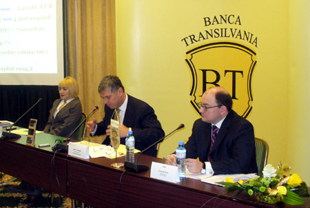 Robert C. Rekkers, Directorul General al Bancii Transilvania, afirma: 